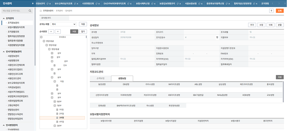 인사조직이미지